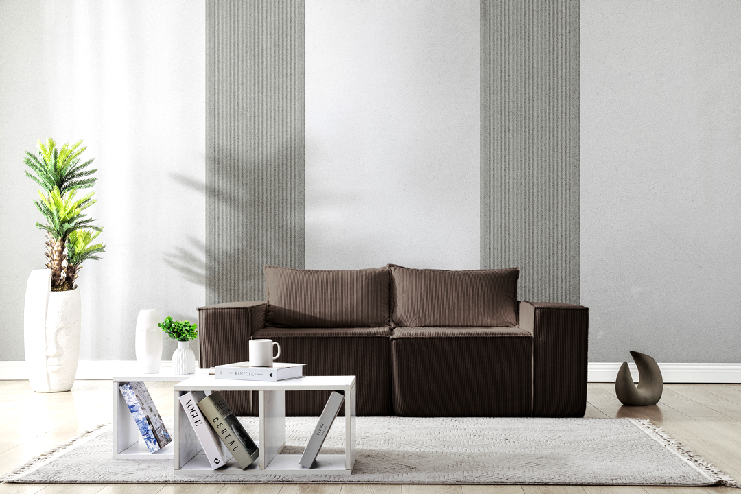 L Shaped Livingroom sofa, Sectional couch, Comfy Chaise Couch, Modern Modular Sofas, Minimalist Couch, Floor couch, Cozy sofa with ottoman