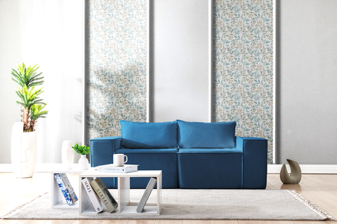 L Shaped Livingroom sofa, Sectional couch, Comfy Chaise Couch, Modern Modular Sofas, Minimalist Couch, Floor couch, Cozy sofa with ottoman