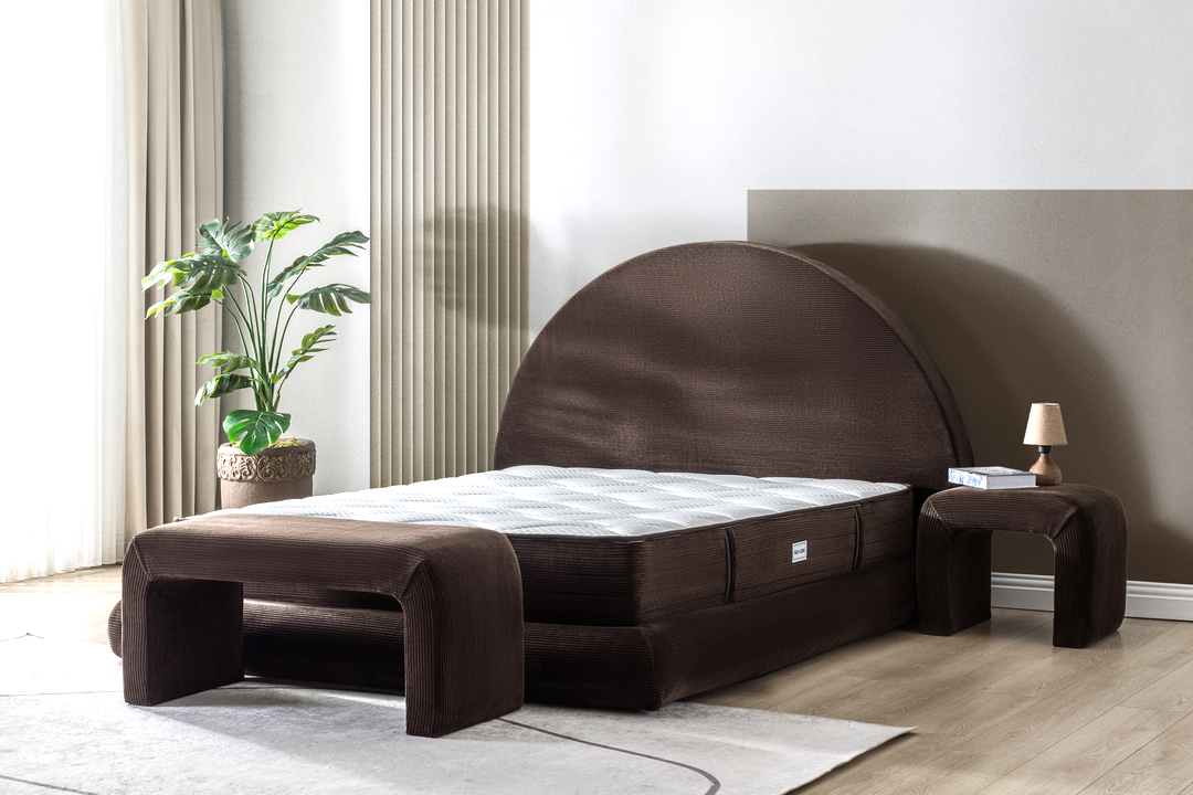 Brown Poufudic Bed Set
