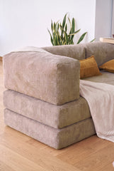 Beige Poufudic Sofa