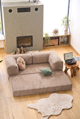 Beige Poufudic Sofa