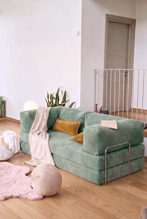 Water Green Poufudic Sofa