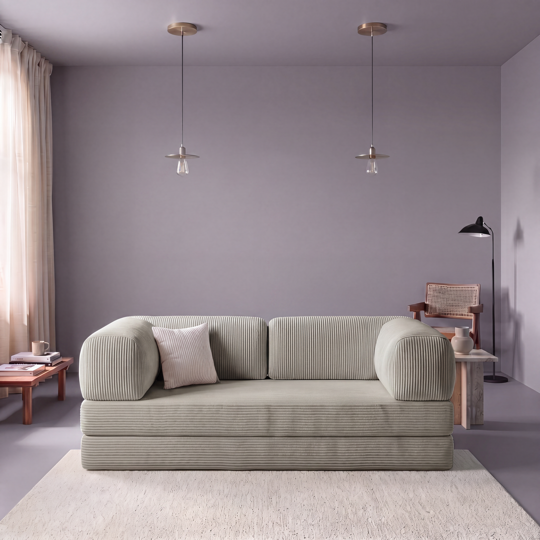 Light Gray Poufudic Sofa