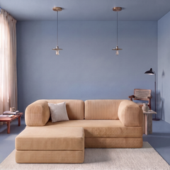Beige Poufudic Sofa